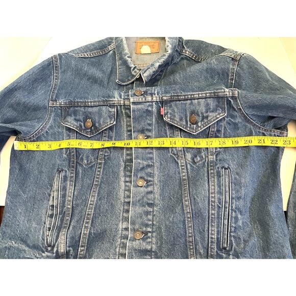 Levi’s 506-0217 Type III Trucker Jacket 1970s USA little e Sz 46 - Picture 13 of 16